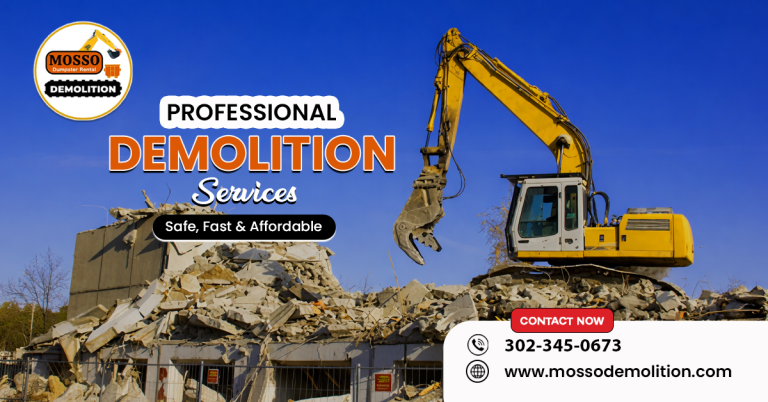 Professional Demolition Services for the Bay Area